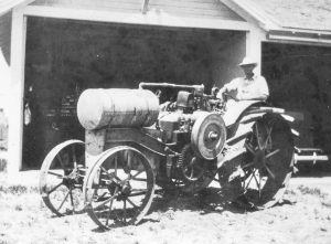 Davis’ oldest tractor was a 1916 Titan manufactured by the International Harvester Company that had been formed from the Deering Harvester Co., Plano Manufacturing Co., the Champion Line, and Milwaukee Harvester Co. in 1902.