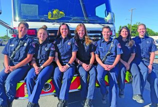 Seven Berthoud firefighters are women