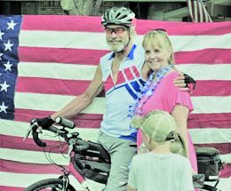 Berthoud man rides across America for vets