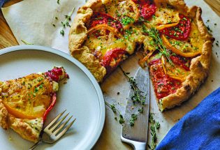 Summer flavors shine in this fresh tomato galette recipe