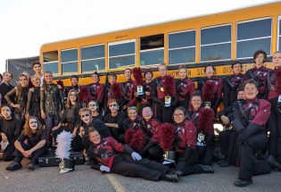 BHS marching band earns second at state championship