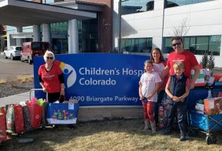 Local scouts help kids in hospitals