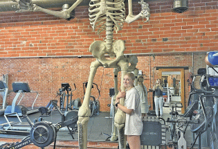 12-foot skeleton at Berthoud Athletic Club needs a name