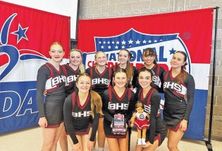 Spartan Cheer finishes second in Patriot League